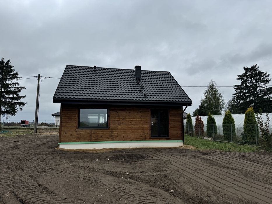 Dom szkieletowy całoroczny  70m2