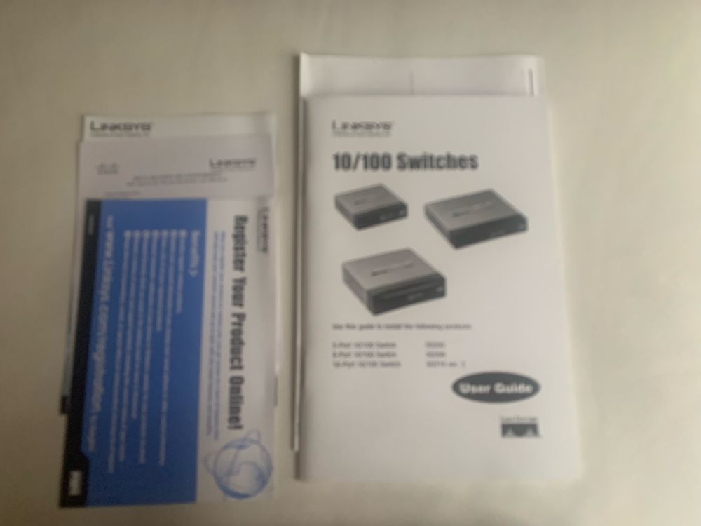 Switch, Linksys Switch Przełącznik 5p SD2005-EU (5x10/100/1000Mbit)