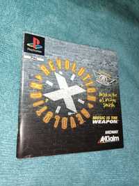 Revolution x PlayStation 1 książeczka manual