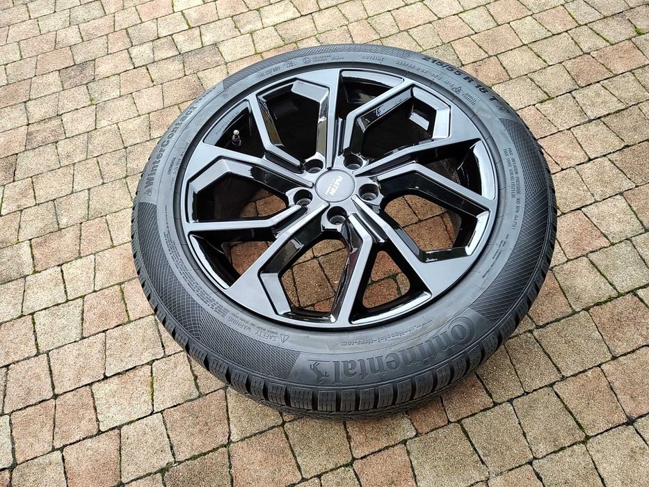 Koła Aluminiowe VW ID.3 ID3 ET50 5x112 215/55/18 + Czujniki TPMS -7 mm