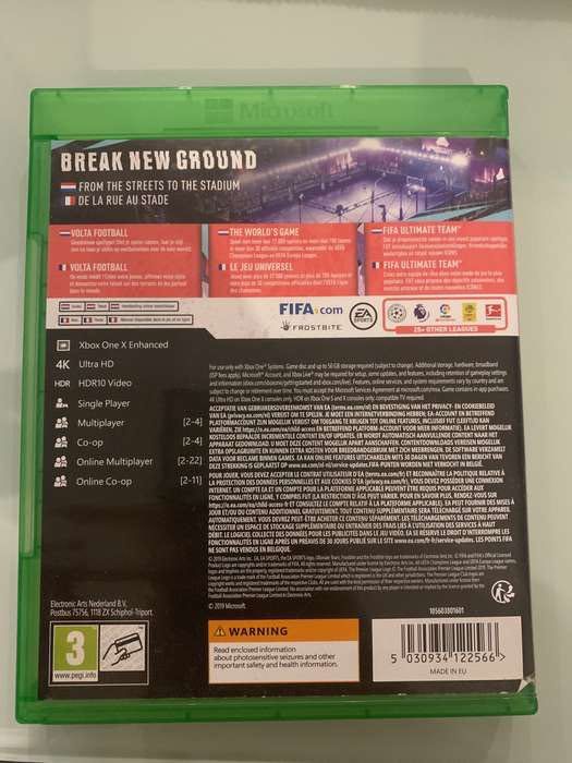 Gra Fifa 20 ENG Xbox One