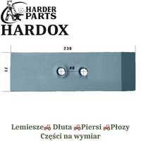 Nakładka Fraugde HARDOX 063600A/S części do pługa 2X lepsze niż Borowe