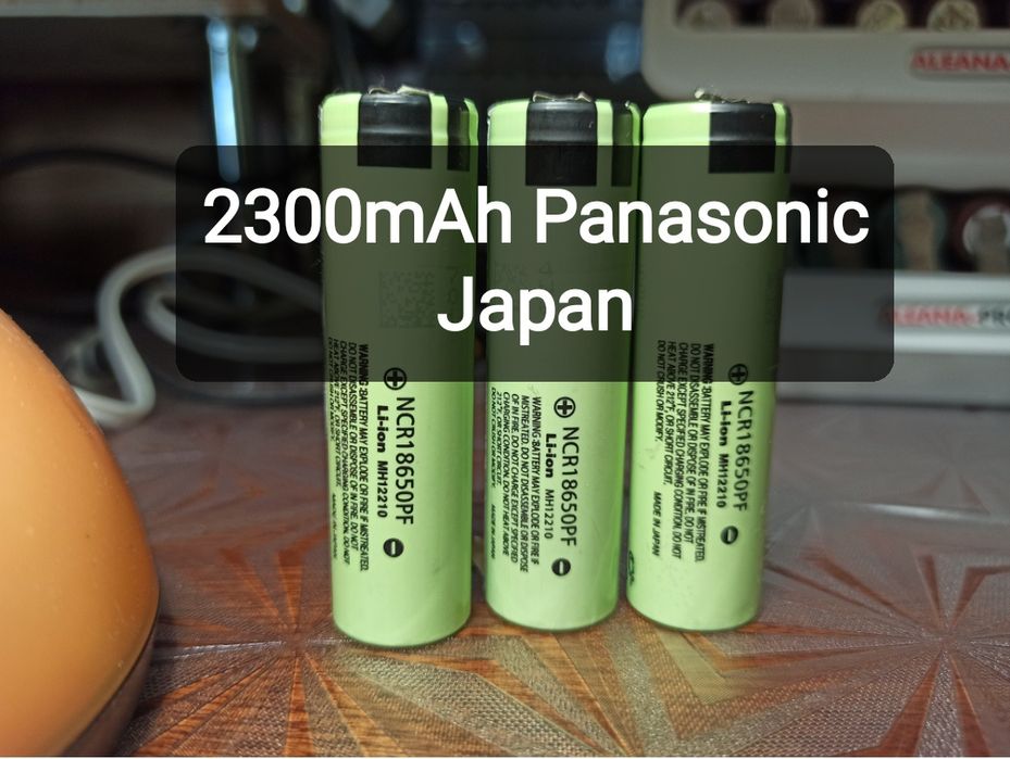 2300mAh  Panasonic NCR18650PF 18650 акумулятори