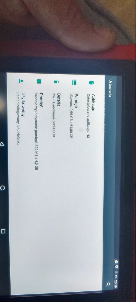Sprzedam tablet na androidzie nowy