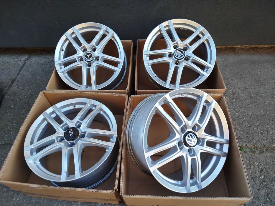 A124# Alufelgi 17" 5x112 et36 7,5J Vw Audi Skoda Seat Mercedes