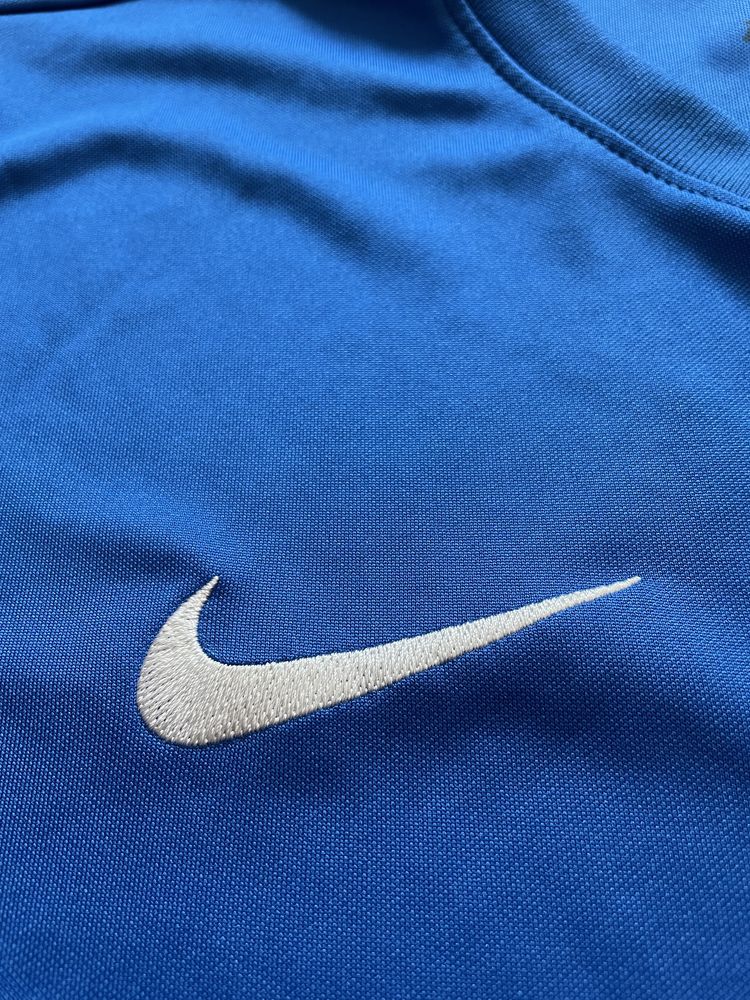 Nike niebieski tshirt męski sportowy L