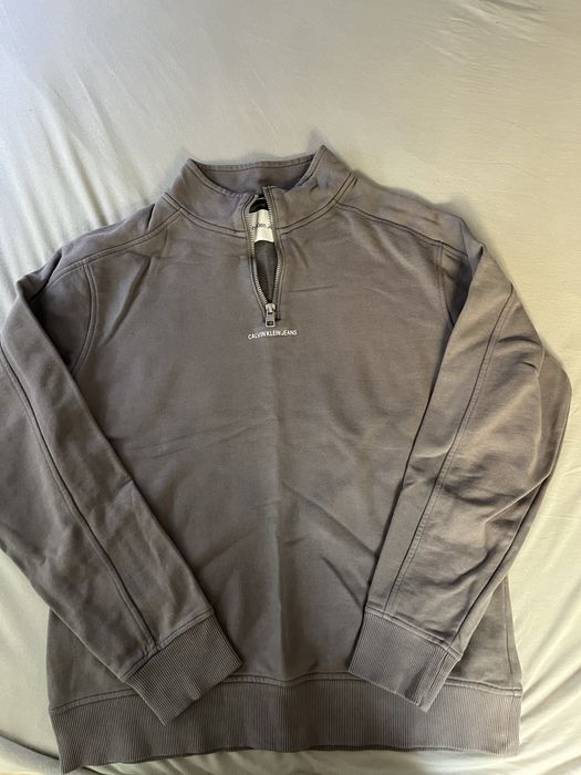 Sweatshirt Calvin Klein Jeans Gola Alta com Fecho