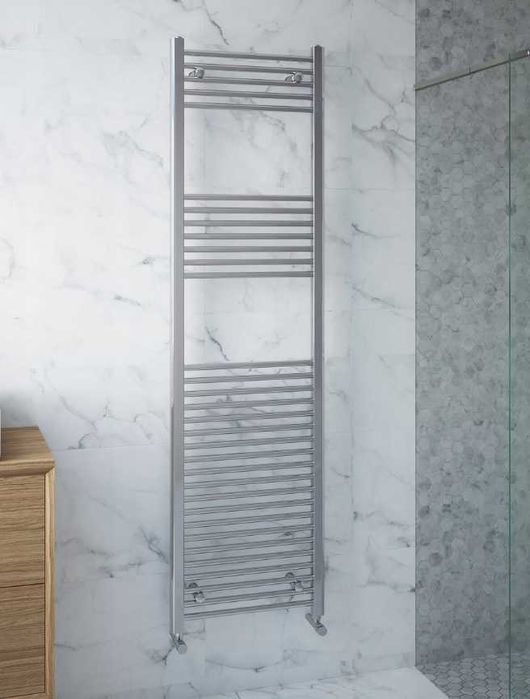Grzejnik łazienkowy drabinka 1800x500mm 513W chrom błyszczący