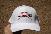 Белая кепка balenciaga. Женская/мужская кепка balenciaga. Летняя кепка