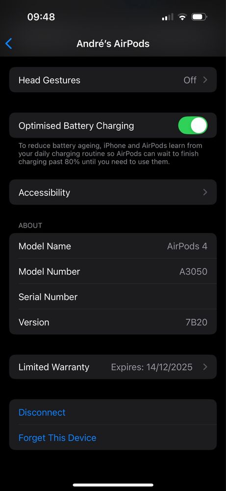 AirPods 4 (sem ANC)