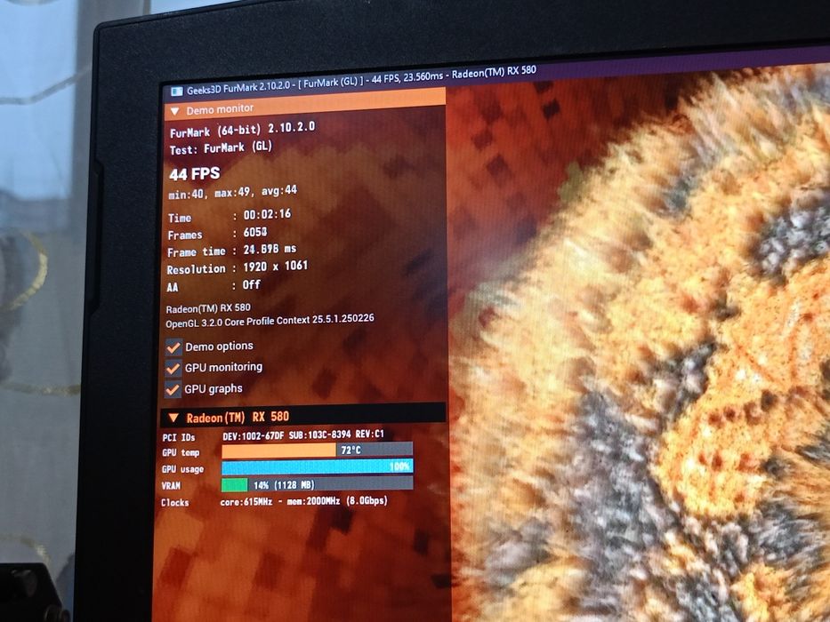 Игровой ноутбук HP Omen i7 7700 16gb rx 580 8gb