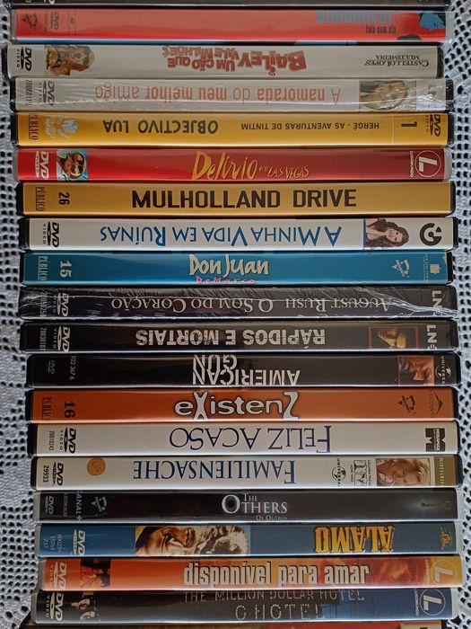 DVD filmes novos e bom estado