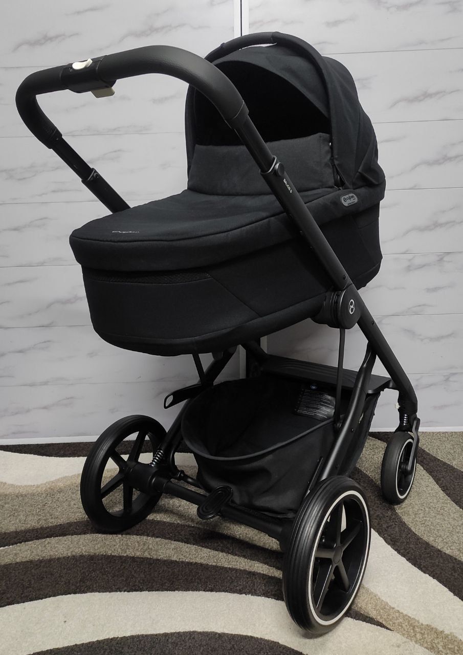 Cybex Balios S Lux Moon Black, коляска в новому стані