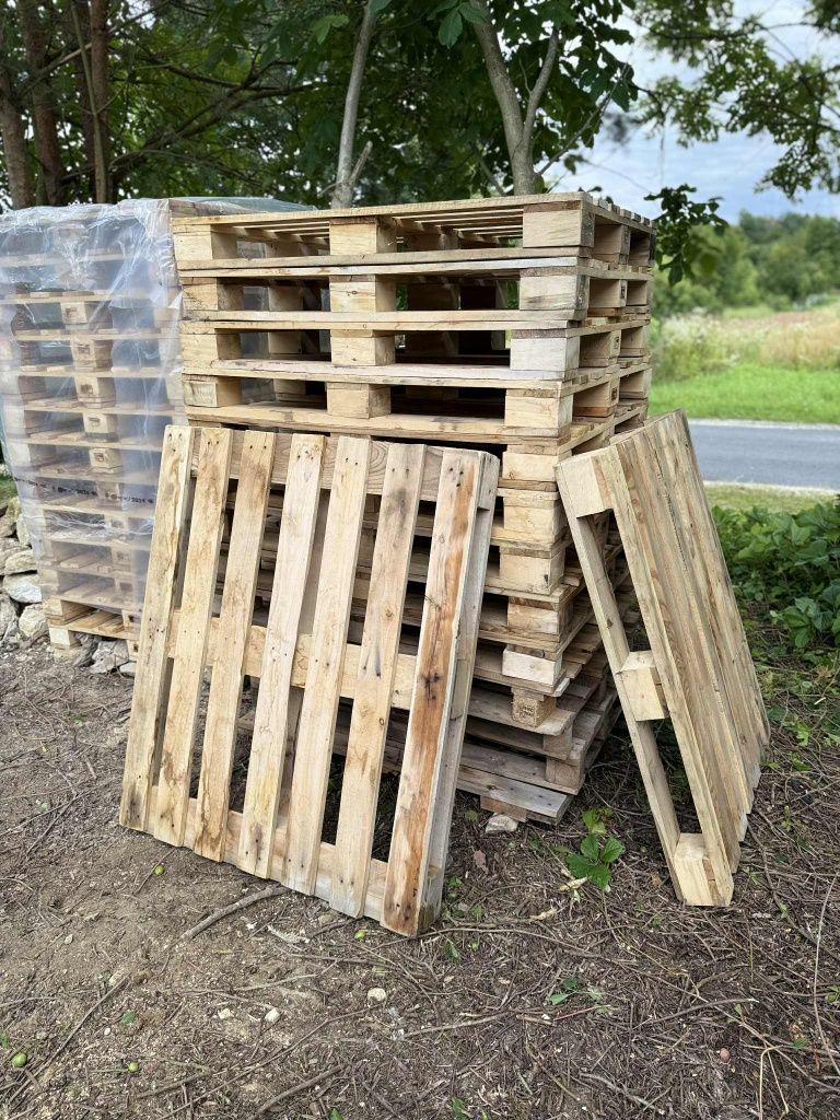 Palety z drewna LIŚCIASTEGO 100x120