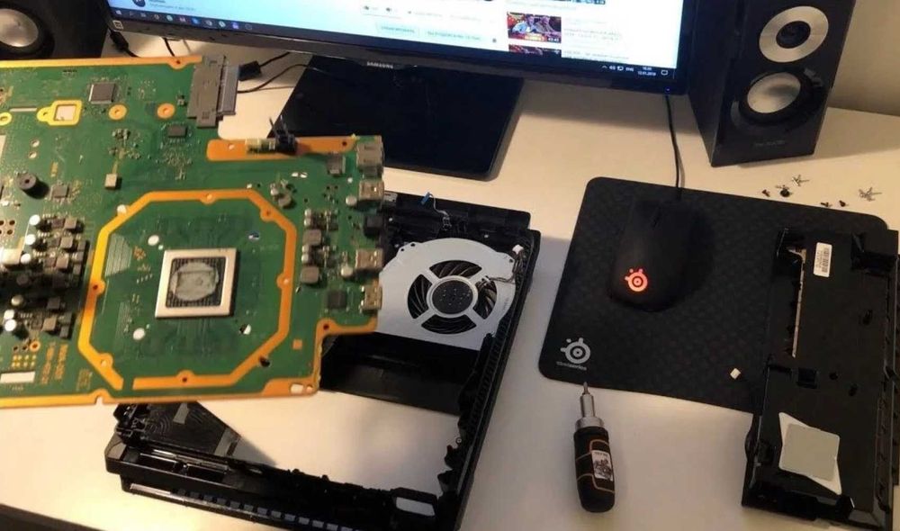 Ремонт, чистка PS4, PS5, PS3, Xbox, ігрових приставок. Ремонт Smart TV