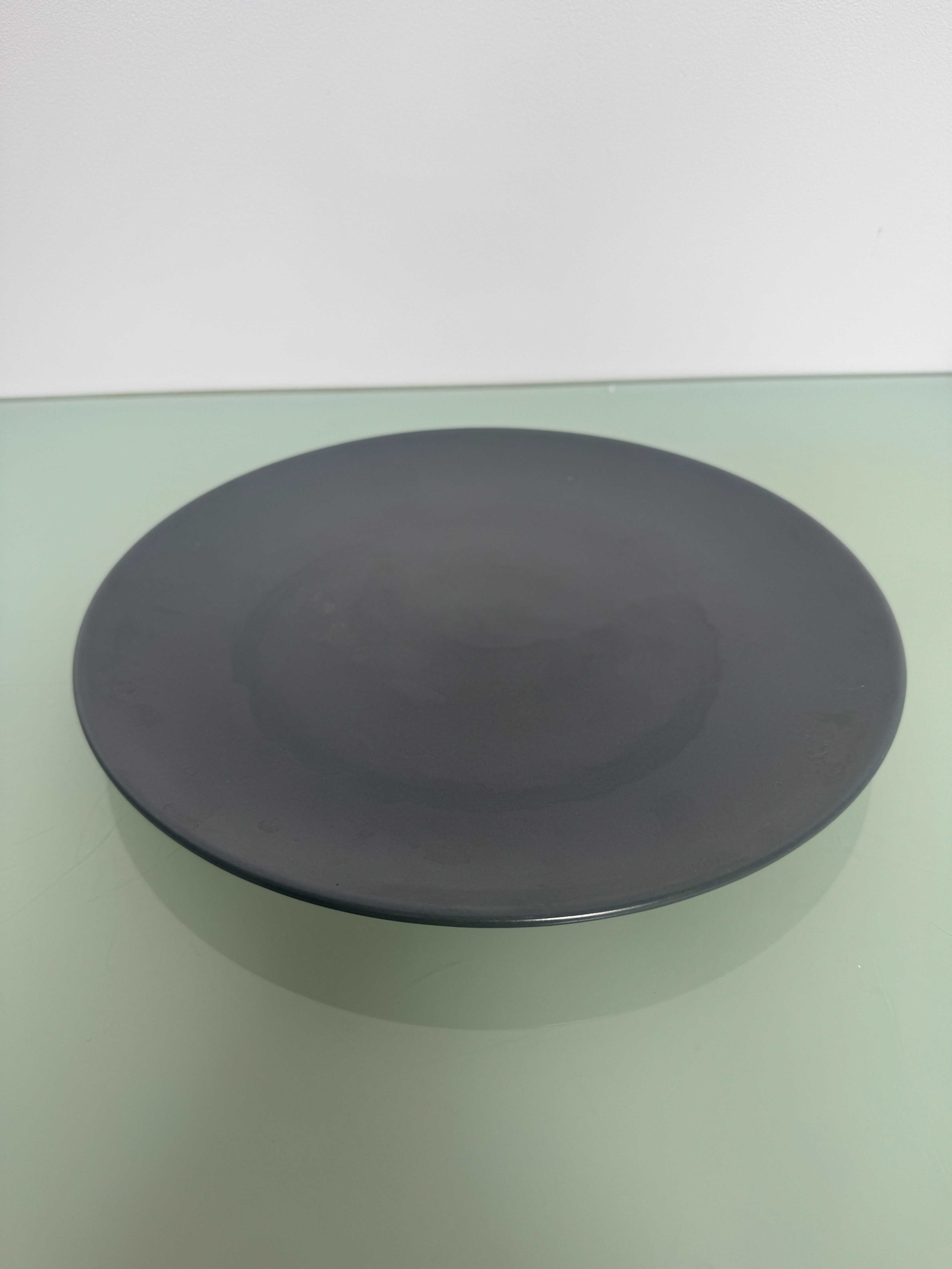 Ikea Duży Talerz Szary.