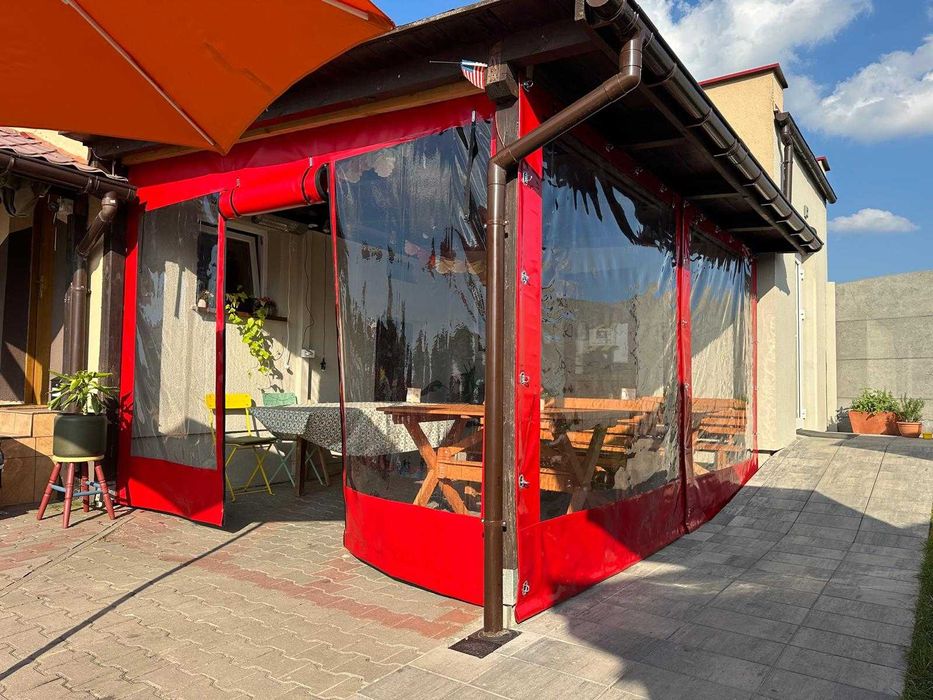 Osłony tarasowe / Plandeki PCV na altany – Na wymiar!