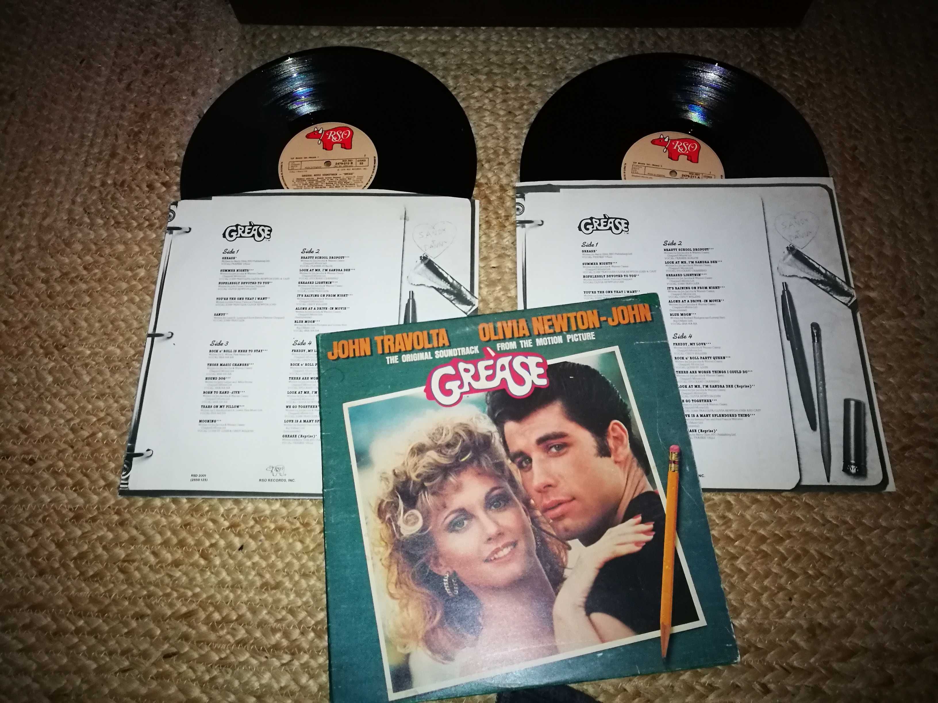 BANDA SONORA-GreaseThe Original Soundtrack From The Motion Picture2XLP