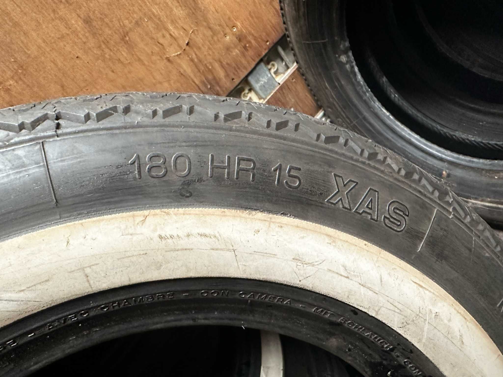 OPONY RETRO OLDTIMER Klasyczne Zabytkowe 180HR15, 180-15 Michelin