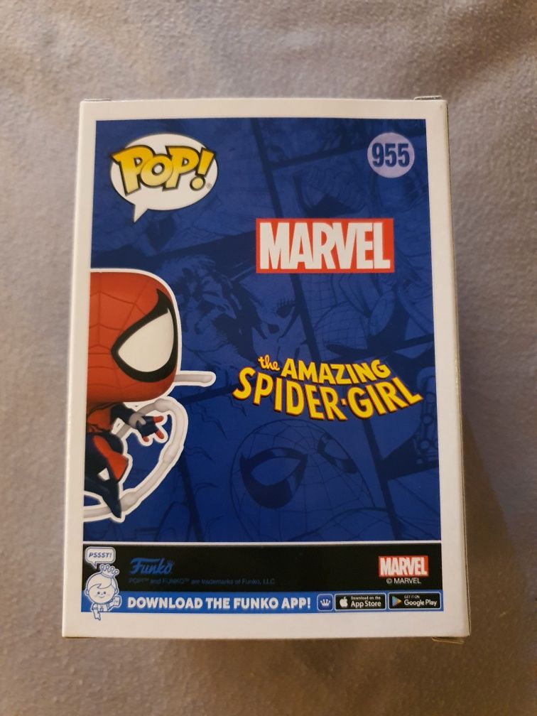 Funko Pop Marvel Spider-Man Spider Girl Chase Pop In a Box Exclusive