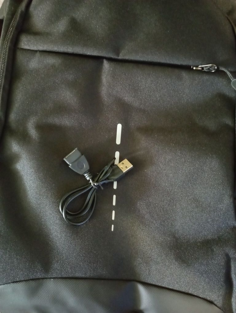Рюкзак з USB чоловічий жіночий унісекс