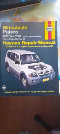 Haynes Repair manual Mitsubishi Pajero 1997-09 Modelos gasolina/diesel
