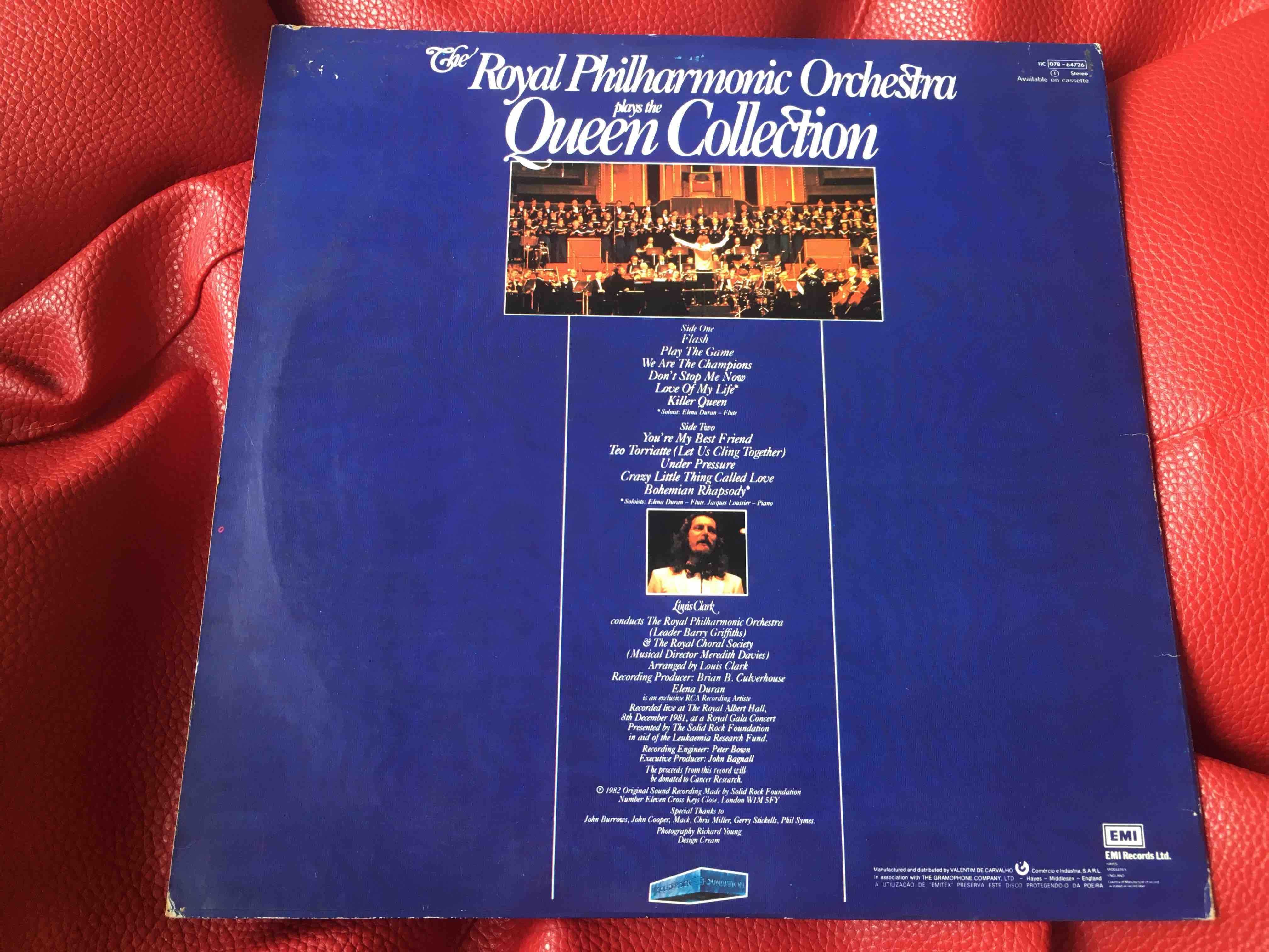 The Royal Philharmonic Orchestra – Queen Collection (disco em vinil)