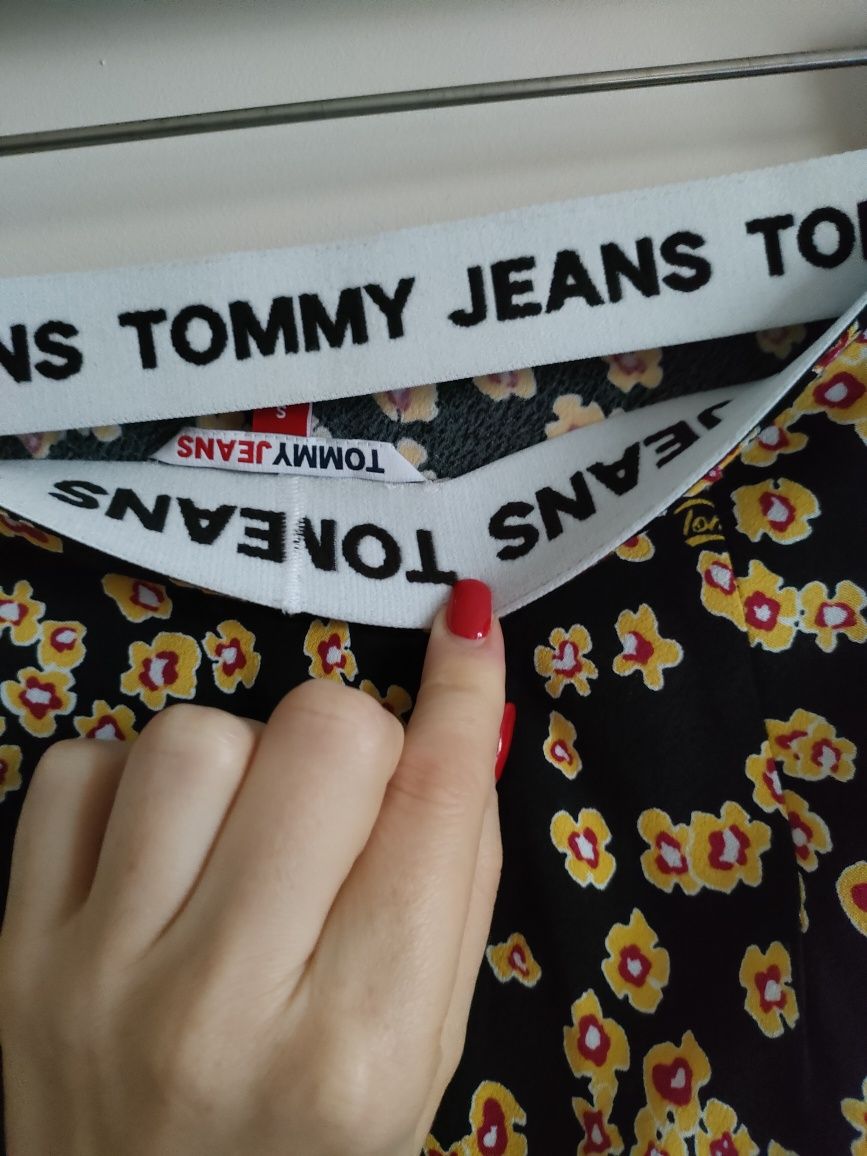 Spódnica midi Tommy Jeans