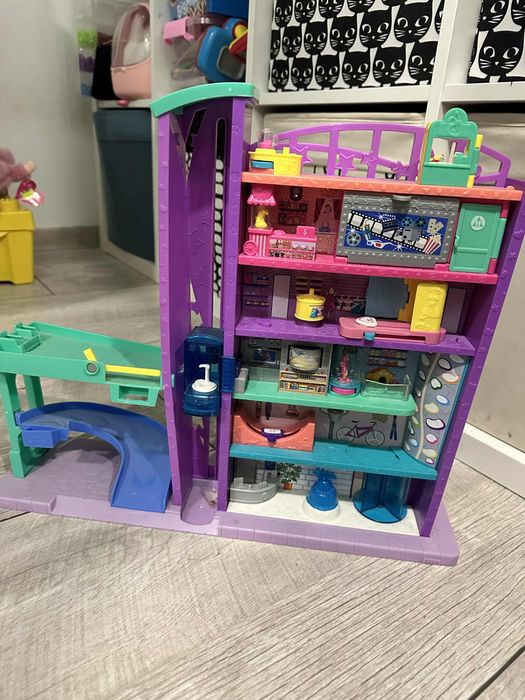 Polly pocket zestaw bez lalek domek
