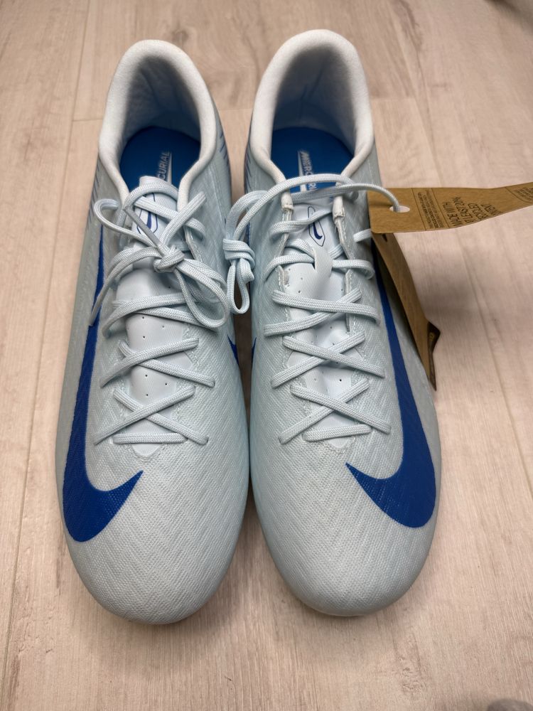 Бутси оригінал Nike ZOOM VAPOR 16 ACADEMY FG/MG LIGHT BLUE FQ8374-400