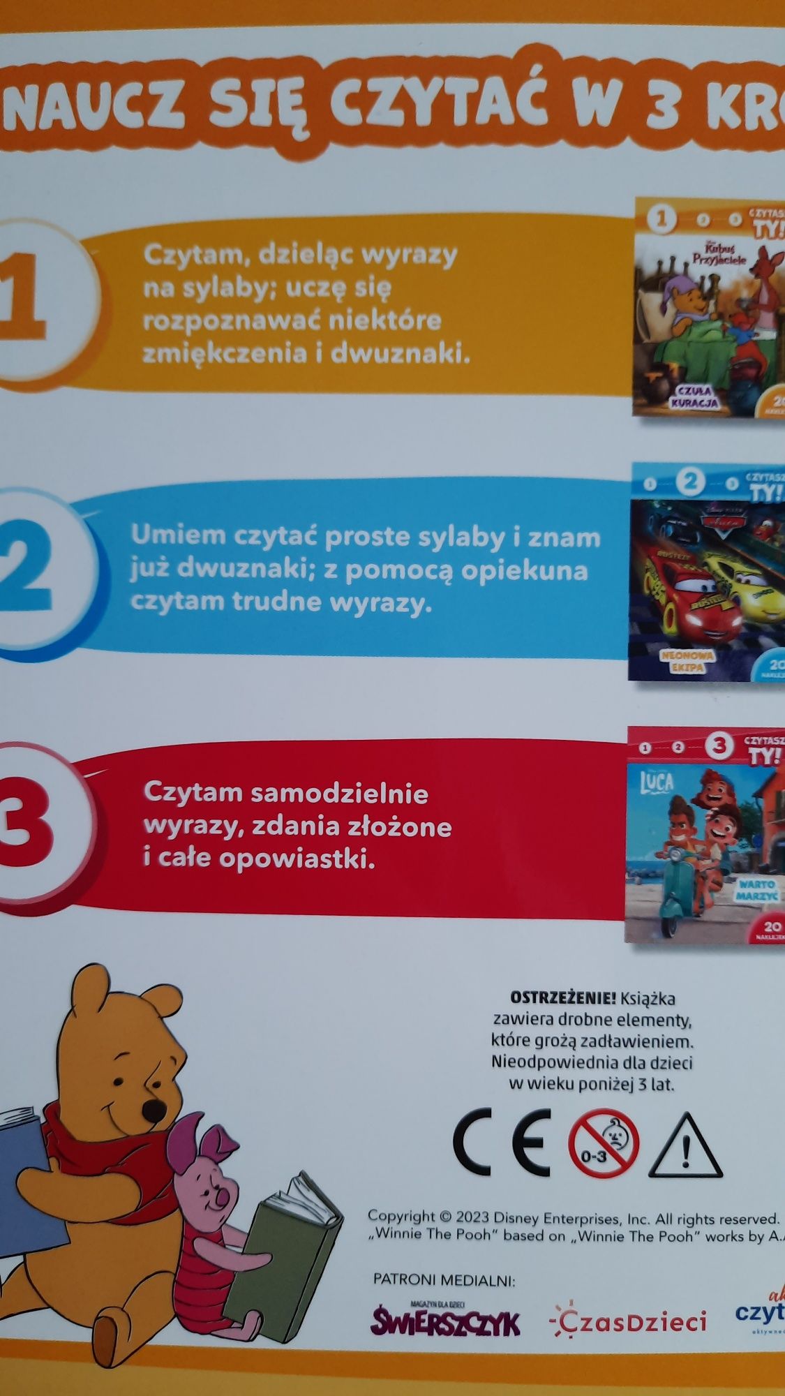 2 nowe książeczki Disneya dla najmłodszych. Pomocne w nauce czytania.