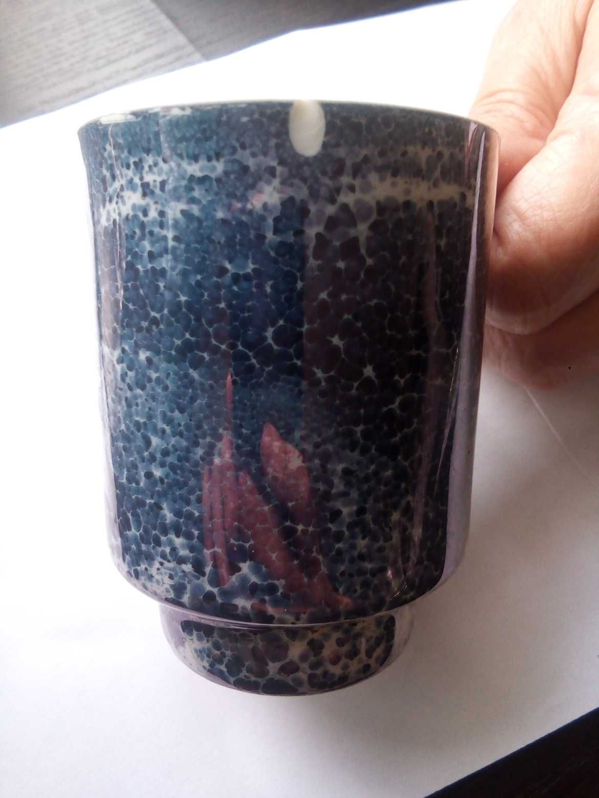 Zabytkowy serwis kawowy Cmielów London porcelana z lat 60