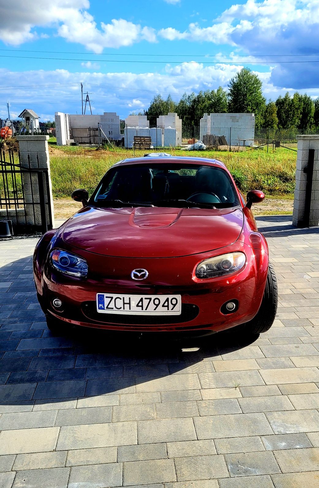 * Piękna Mazda MX-5 MIATA MX5 1.8  Czerwona Perła PRHT Hardtop