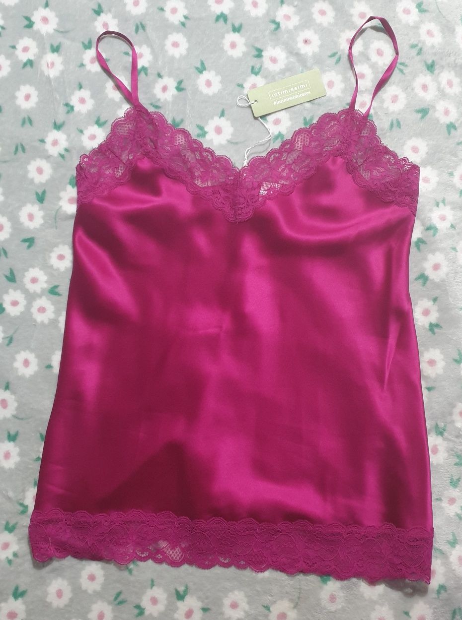 Koszulka Top z jedwabiu Intimissimi M,S,XS.