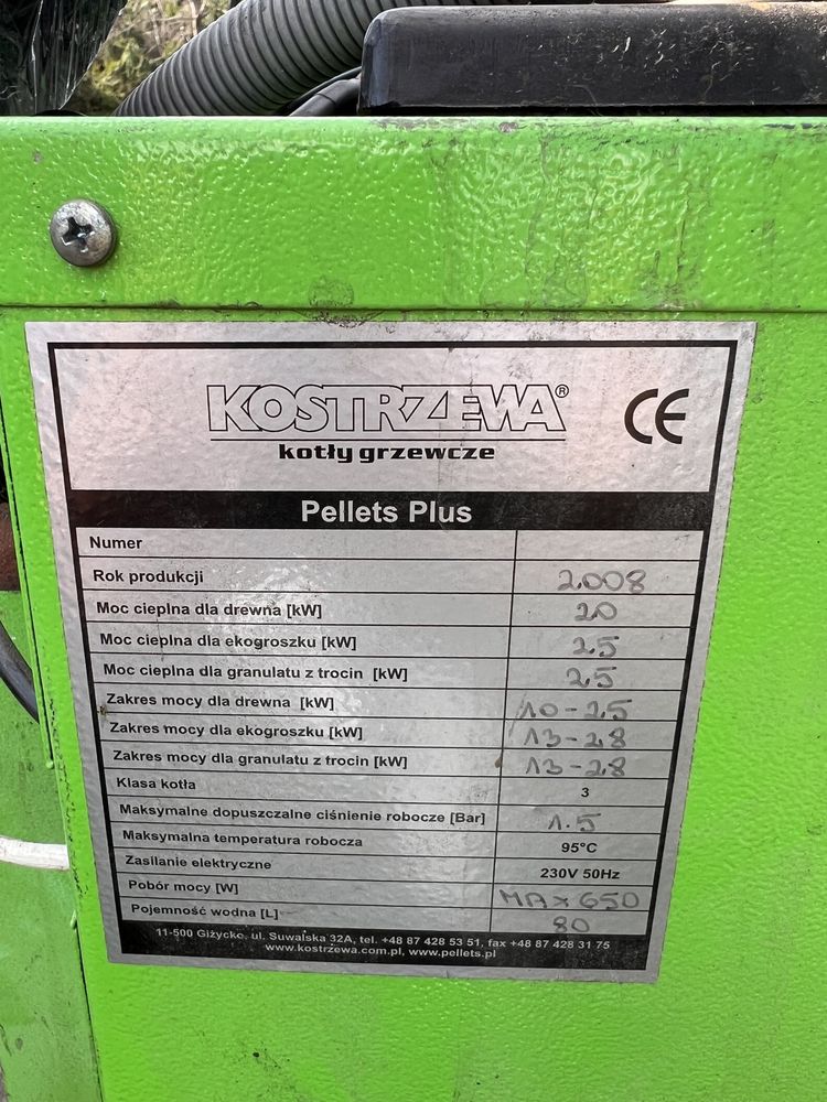 Kostrzewa Pellet Plus 25kW