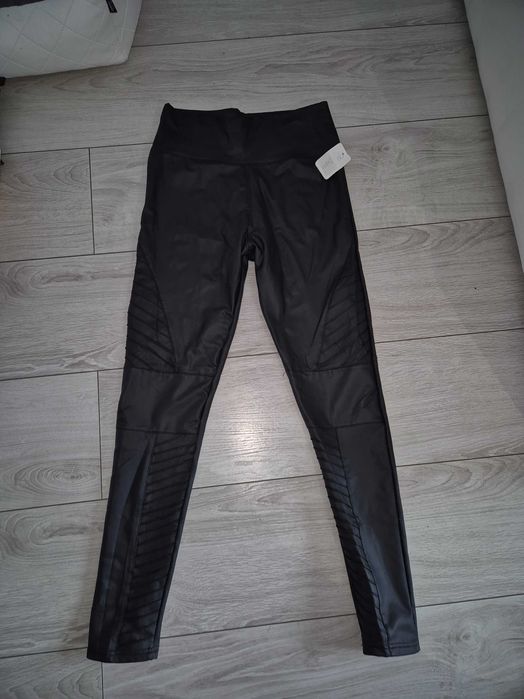 Legginsy ocieplane  skóra S
