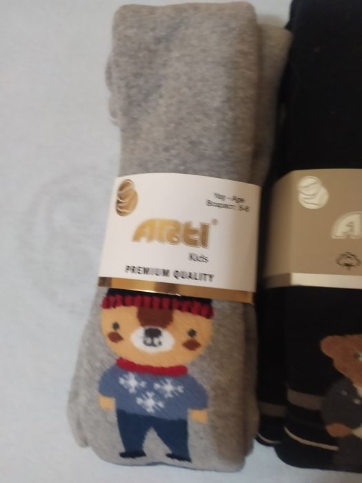 Махрові і демісезоні колготи arti (Турція) , twin socks