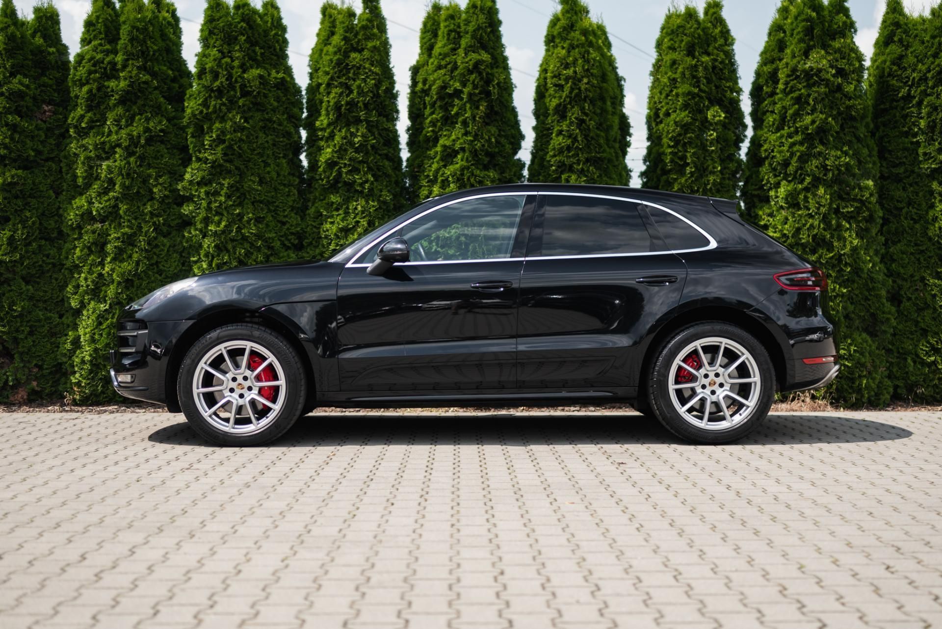 Porsche Macan Turbo, 3.6, V6, 400 KM, Bezwypadkowy, Serwis ASO, Kamery 360, BOSE