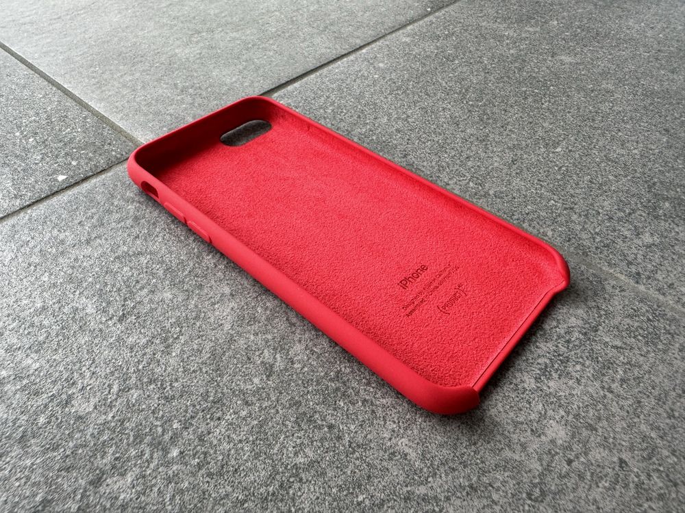 Оригінальний силіконовий чохол Apple iPhone 7/8/SE (Product)Red