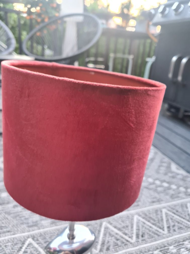 Lampki nocne komplet dwóch TKMax stylowe srebrne kamienie