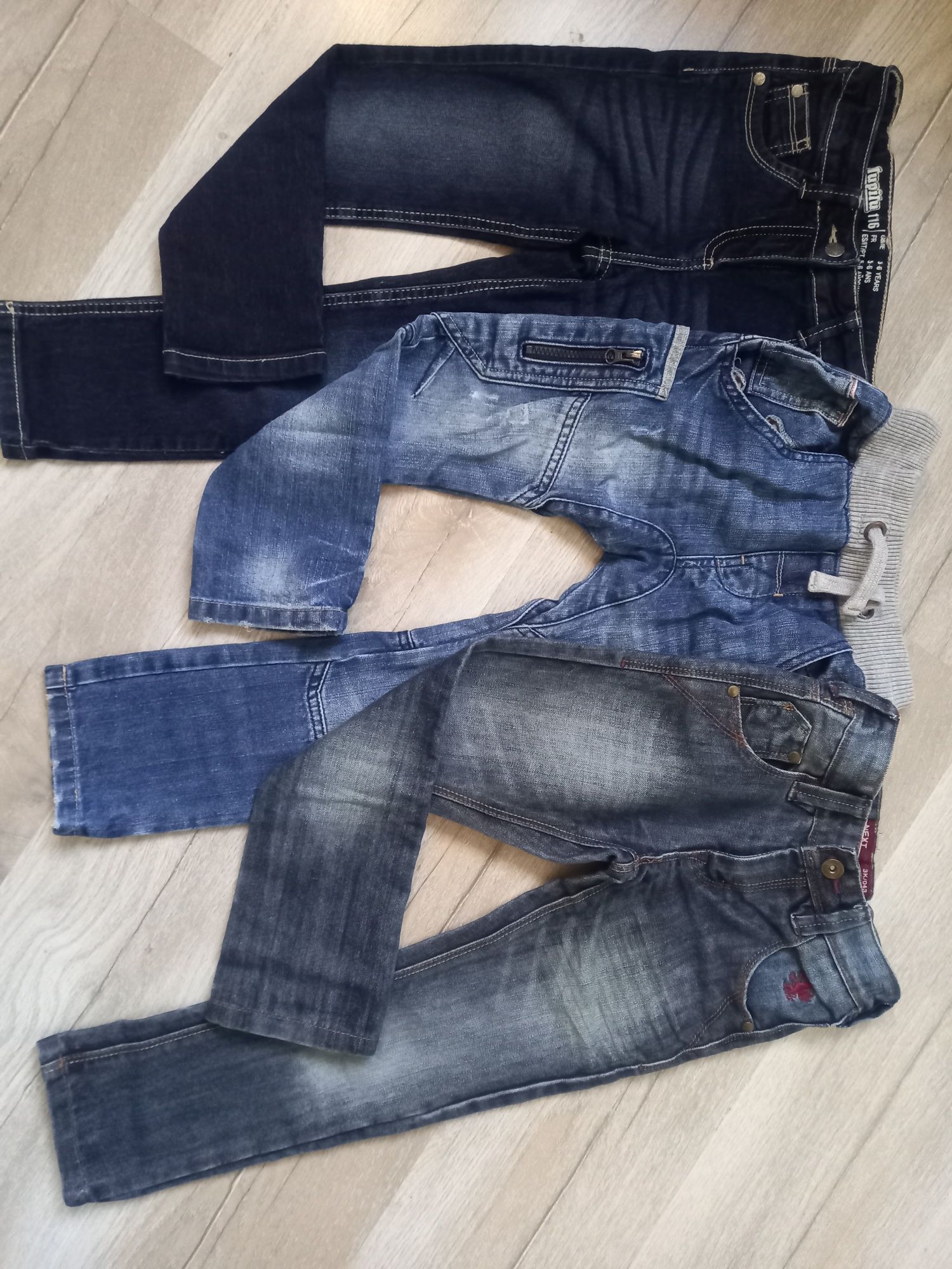 Spodnie jeans lupilu next 104-110 cm