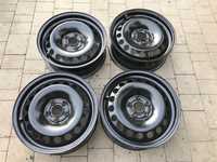 VW Polo felgi stalowe 5x100 ET41 15J