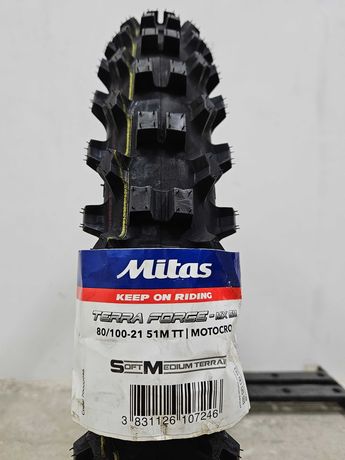 Opona Mitas 80/100-21 Terra Force - MX SM soft/medium cross enduro