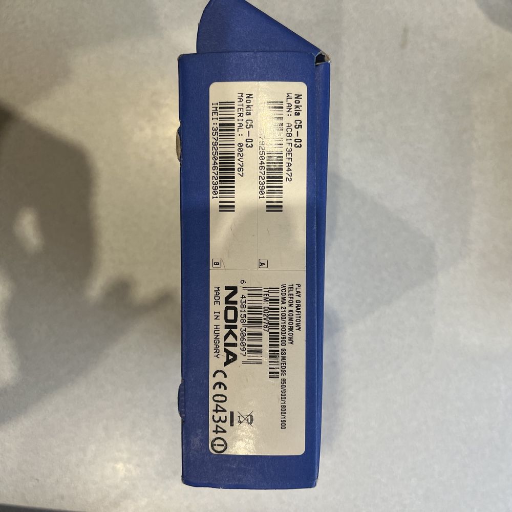 Nokia C5 sprawna ekran dotykowy pudełko ładowarka