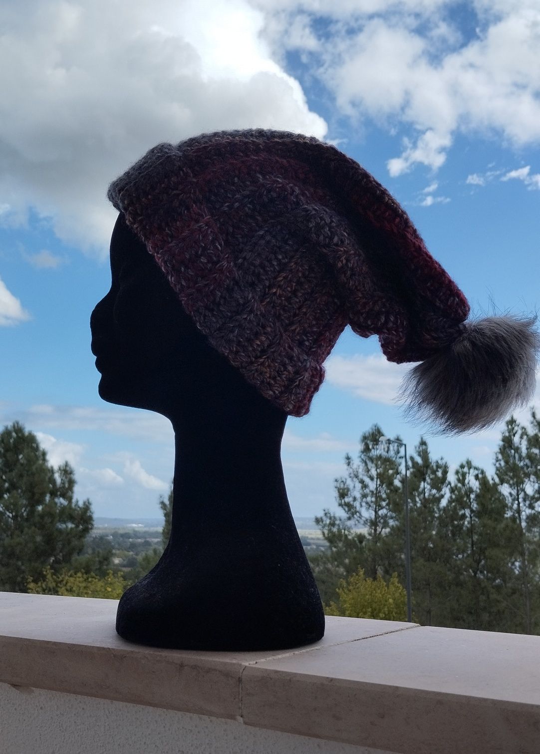 Gorro com pompom