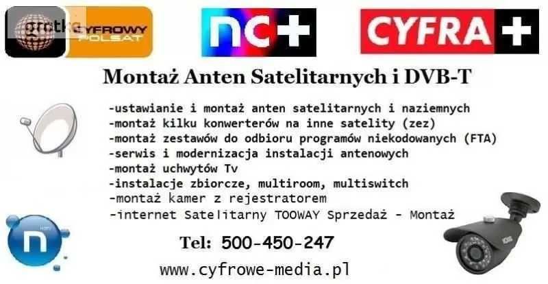 Montaż Anten Satelitarnych Naziemnych Serwis Rokietnica.  Kiekrz