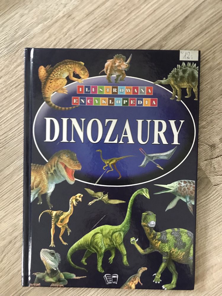 ksiazka dla dzieci dinozaury A4