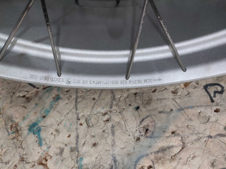 Jantes de raios, Transmissão BMW R1200 e 1250GS, GSA a partir de 2013