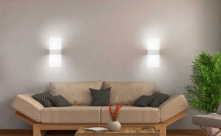 Lampa LED Ścienna 6W Białe Światło Oszczędność Energii Nowoczesna nowa