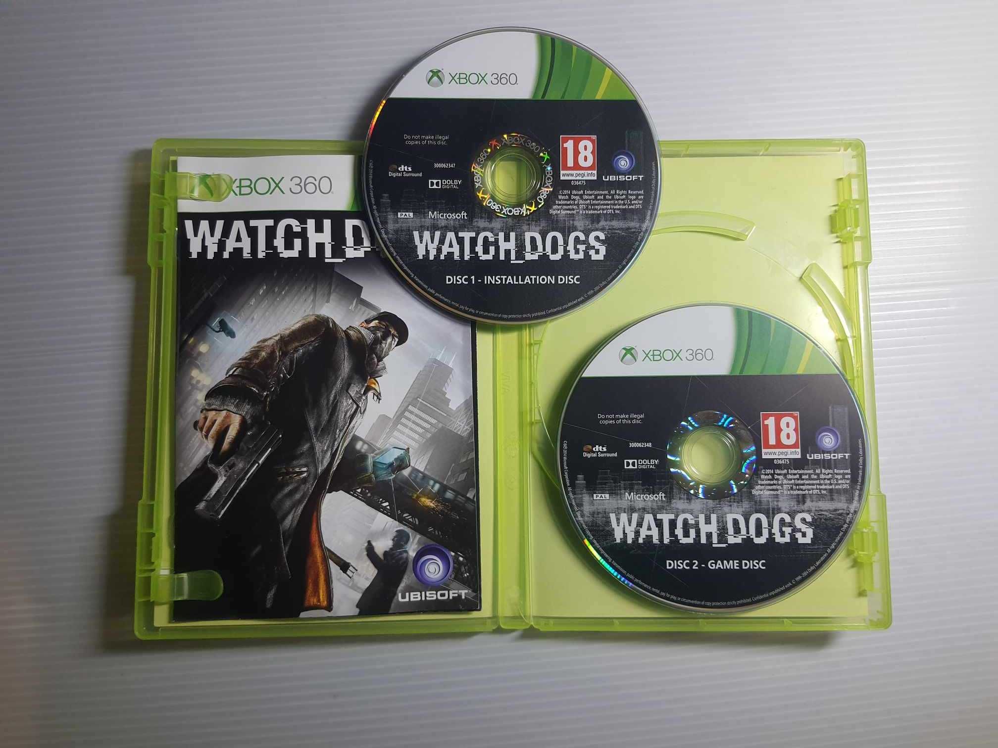 Xbox 360 Watch Dogs   Język angielski.